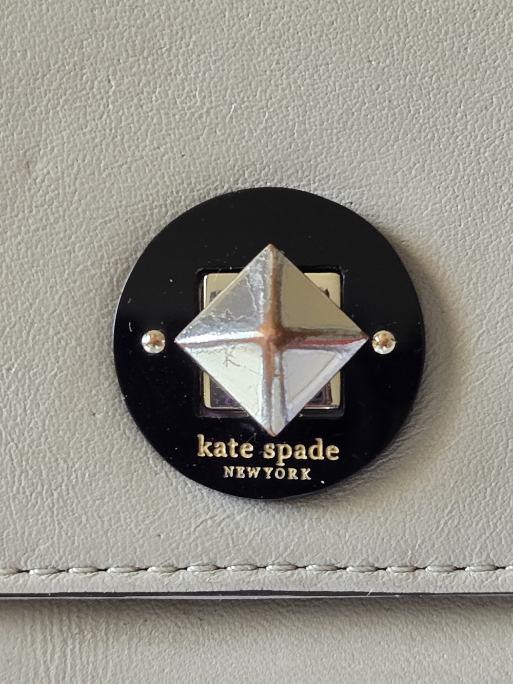 Kate Spade Cream Leather Wallet - Picture 6 of 12